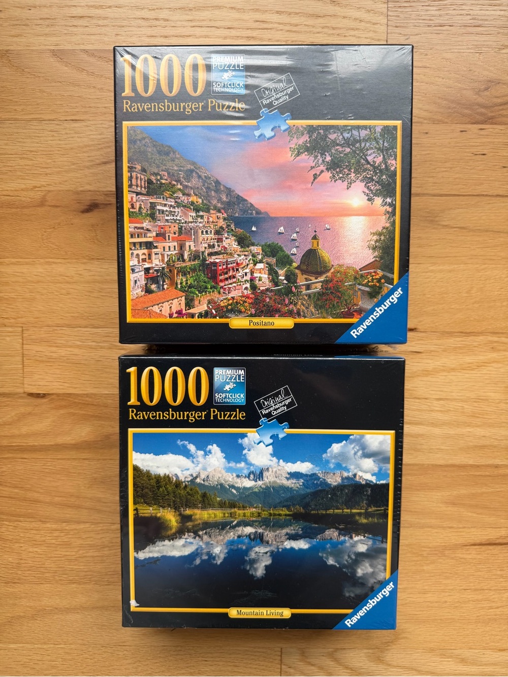 Ravensburger 1000-Piece Jigsaw Puzzle - Positano & Mountain